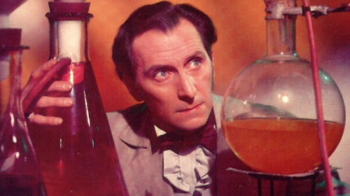 peter cushing curse frankenstein